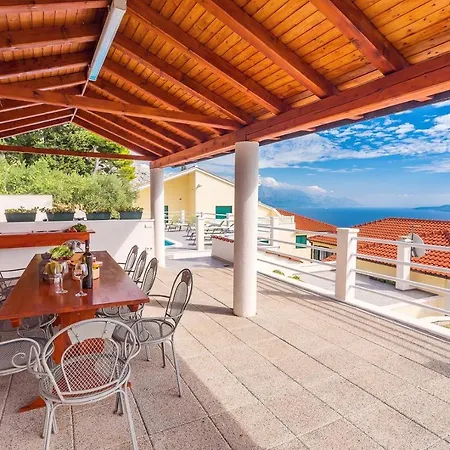 Maslina, With Private 32m2pool, Panoramic Views On 100km Coastline, 12 Pax Villa Lokva Rogoznica