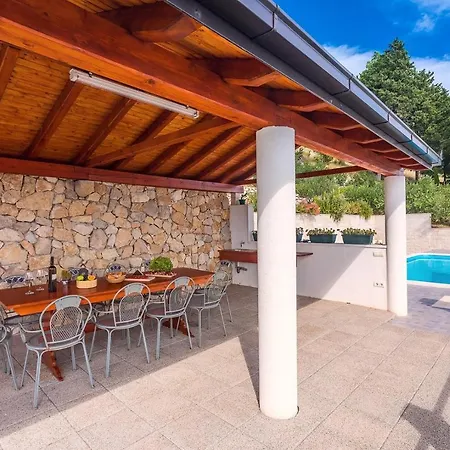 Maslina, With Private 32m2pool, Panoramic Views On 100km Coastline, 12 Pax * Lokva Rogoznica