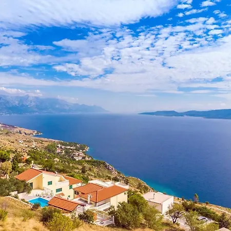 Maslina, With Private 32m2pool, Panoramic Views On 100km Coastline, 12 Pax Villa