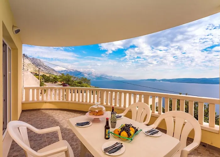 וילה Maslina, With Private 32m2pool, Panoramic Views On 100km Coastline, 12 Pax